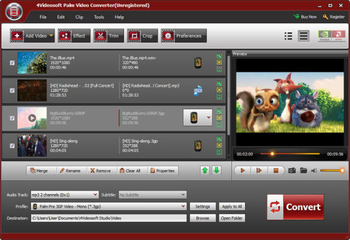 4Videosoft Palm Video Converter screenshot
