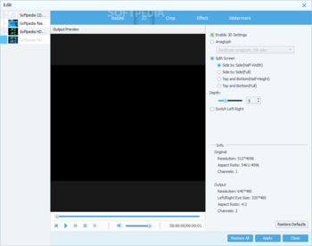 4Videosoft QuickTime Video Converter screenshot 6