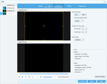 4Videosoft QuickTime Video Converter screenshot 7