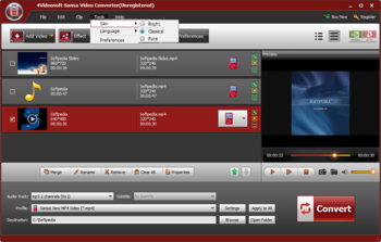 4Videosoft Sansa Video Converter screenshot 5