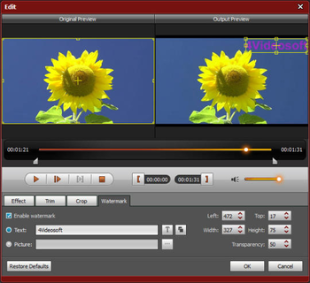 4Videosoft Sony XPERIA Video Converter screenshot 5