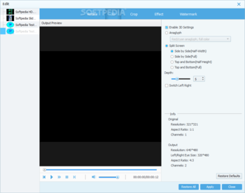 4Videosoft TS Converter screenshot 5