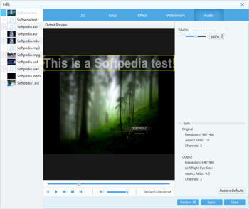 4Videosoft Video Converter screenshot 9