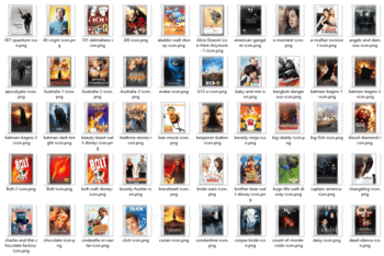 50 Movies Icon Pack 02 screenshot