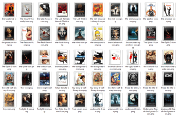 50 Movies Icon Pack 07 screenshot