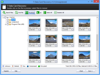 7-Data Card Recovery screenshot 2