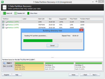 7-Data Partition Recovery screenshot