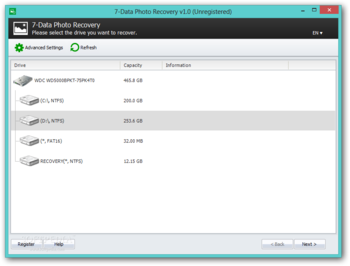 7-Data Photo Recovery screenshot