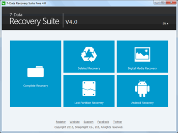 7-Data Recovery Suite screenshot