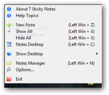 7 Sticky Notes screenshot