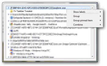 7+ Taskbar Tweaker Portable screenshot 3