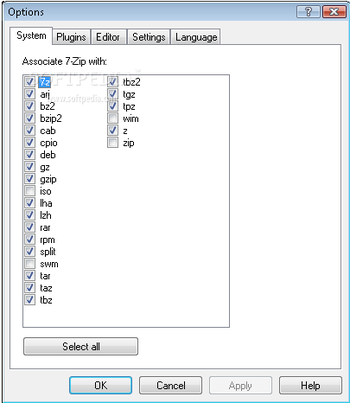 7-Zip nLite Addon screenshot 3