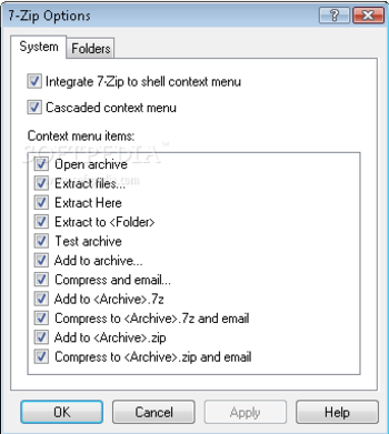 7-Zip nLite Addon screenshot 4