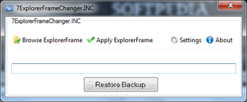 7ExplorerFrameChanger.INC screenshot