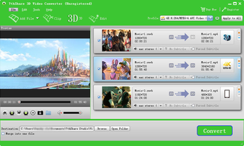 7thShare 3D Video Converter screenshot