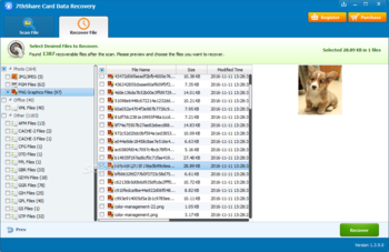 7thShare Card Data Recovery screenshot 3