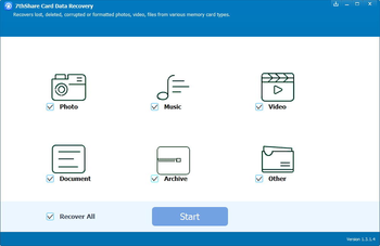 7thShare Card Data Recovery screenshot 2