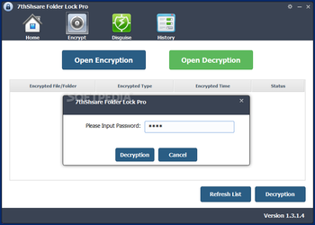 7thShare Folder Lock Pro screenshot 2