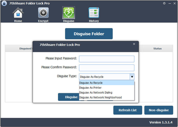 7thShare Folder Lock Pro screenshot 4