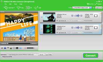 7thShare HD Video Converter screenshot