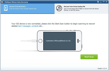 7thShare iPhone Data Recovery screenshot 4