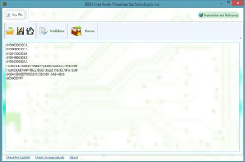 8051 Hex Code Visualizer screenshot 3