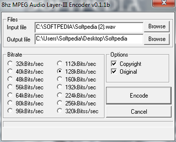 8Hz MP3 screenshot