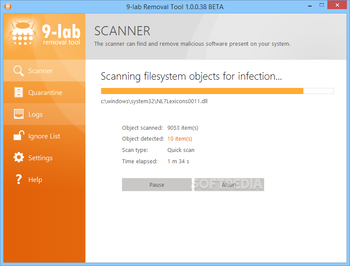 9-lab Removal Tool screenshot 2