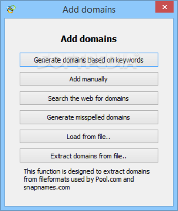 +A Bulk Domain Checker screenshot 5