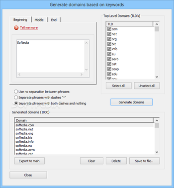 +A Bulk Domain Checker screenshot 6