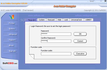 A-cc Folder Encryptor screenshot 3