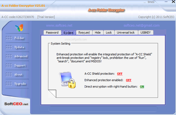 A-cc Folder Encryptor screenshot 4