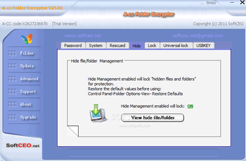 A-cc Folder Encryptor screenshot 5