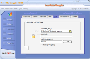 A-cc Folder Encryptor screenshot 7
