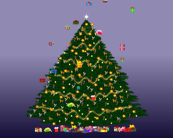 A Christmas Tree Screensaver screenshot