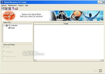 A Data Recovery Software- QR for Linux (ReiserFS) screenshot 2