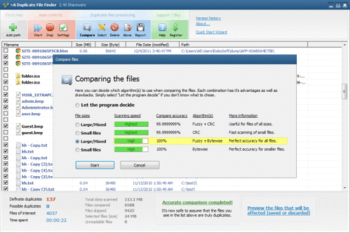 +A Duplicate File Finder screenshot