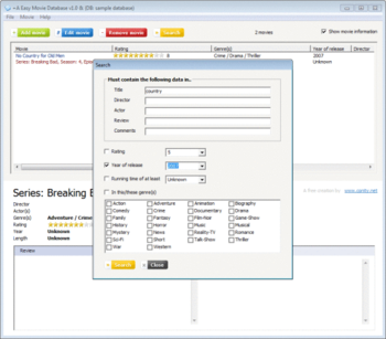 +A Easy Movie Database screenshot 3