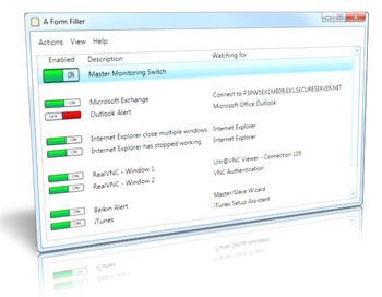 A Form Filler screenshot