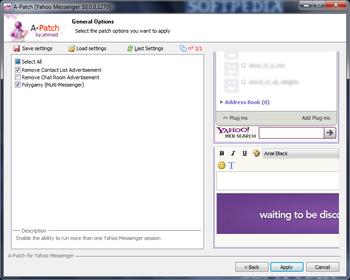 A-Patch for Yahoo Messenger screenshot 3
