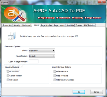 A-PDF AutoCAD to PDF screenshot 6