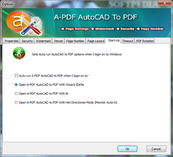 A-PDF AutoCAD to PDF screenshot 9