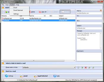 A-PDF AutoMail screenshot 4