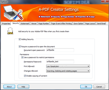 A-PDF Creator screenshot 2
