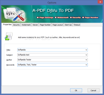 A-PDF DJVU to PDF screenshot 3