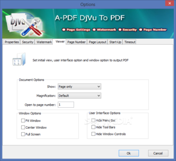 A-PDF DJVU to PDF screenshot 6