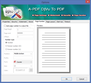 A-PDF DJVU to PDF screenshot 7