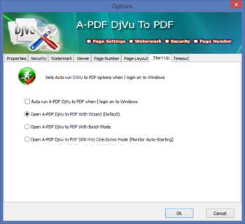 A-PDF DJVU to PDF screenshot 9