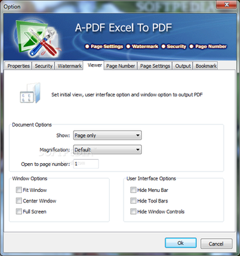 A-PDF Excel to PDF screenshot 6