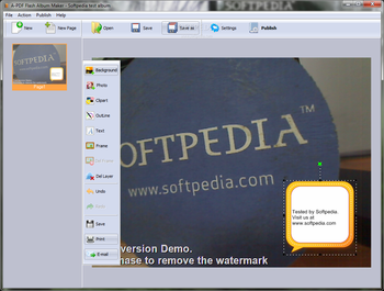 A-PDF Flash Album Maker screenshot